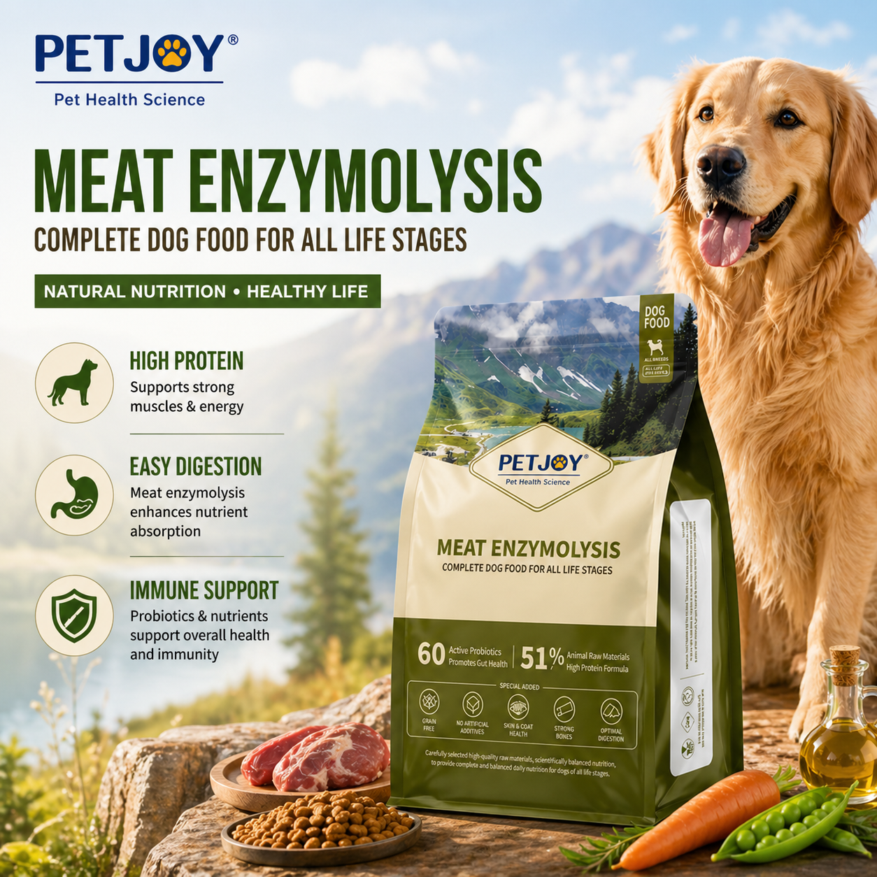 PETJOYCN dental chews for dogs